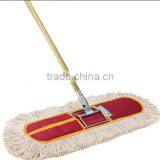 High Quality Cotton Flat Mop Washable Cotton Dust Mop Refill, Thick Tufted Replacement Head For Home & Commercial Use Flat Mop thumbnail-1