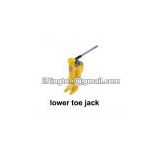 Hydraulic toe jack features and specifications