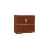 Dious walnut MDF+veneer office low cabinet filing cabinet credenza