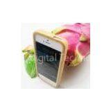 Removable Ivory White Iphone 5 Wood Cases Lined With A Smooth Felt thumbnail-1