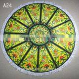 Hot Sale Australia Market 100% Polyester Microfiber 280 Gsm Round Beach Towel thumbnail-2