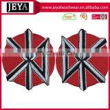 Embroidery Linellae on the Circle Patches Special Patches for Collar thumbnail-3