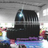 4*4m Inflatable Dome /exhibition Inflatable Tent / Inflatable Black Booth With Light