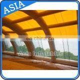 Gaint Mobile Inflatable Buildings Inflatable Tent For Tennis Air Tunnel Structure thumbnail-3