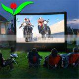 3D new design Rear & front inflatable projector screen