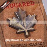 Custom Private Brand Jeans Genuine Leather Patch With Metal Logo thumbnail-6