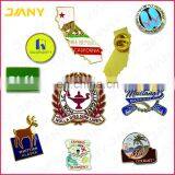 Custom Sliver Plated Metal Soft Enamel Baltic Tours Lapel Pin With Safety Pin thumbnail-6