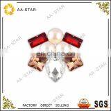 New products China flat back acrylic rhinestones 25mm for garment