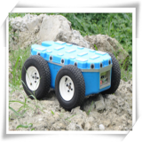Aluminum Alloy Molding Whole Shapes Inflatable Rubber Wheel Robot Platform thumbnail-3