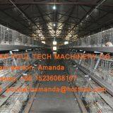 Thailand Poultry Farm A Type Battery Broiler Cage System & Hot Galvanized Cage With Automatic Manure Clean Machine for Farmer thumbnail-3