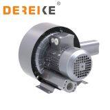 15kw China Leading Manufacture DEREIKE BRAND Air Blowers Side Channel Pump DHB 820C 015 IE2/IE3 With Thermal Protection PTC VACUUM Cleaning, Dust Collector, Centrol Vacuum System thumbnail-4