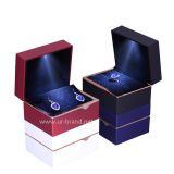 Jewelry box with LED light packaging paint jewelry  ring wedding pendant bracelet brand new gift