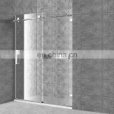 New Fashion Bathroom Glass Shower Screen Sliding Door Stainless Steel Glass Shower thumbnail-1