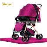 Baby Pram Baby Carrier Buggy Stroller for Doll Kids Pushchair thumbnail-6