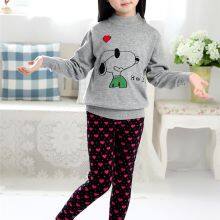 Jacquard Children's Pants Baby Wool Pants Boys' and Girls' Warm Pants thumbnail-3