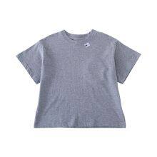 Shanji Loose Art Hooded T-shirt Splicing Simple Versatile Fashion Temperament Large Size Solid Short Sleeve Blouse thumbnail-1