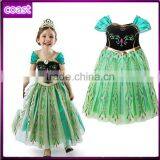 Newest Cartoon Characters Anna Elsa Princess Fancy Dress Costume Child d Dress Dress Design Quality Choice thumbnail-3