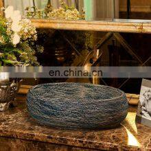 Factory Direct Sale Ceramic Hotel Bathroom Washbasin Art Basin thumbnail-4