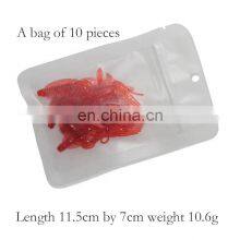 Wholesale 50pcs 6.5cm 0.8g Trolling Lures Saltwater Soft Plastic Squid Lure thumbnail-5