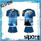 100% Polyester Sublimation Pattern Promotional Rugby Practice Jersey in Cheap Price