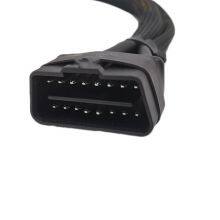 OBD 16pin Male to 2 x OBD 16pin Female Y Splitter Cable OBDII Extension Cable Truck Vehicle Diagnostic Cable thumbnail-2