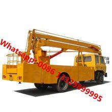 High Quality and Best Price Dongfeng 153 22m-24m Hydraulic Aerial Working Platform Truck for Sale thumbnail-3