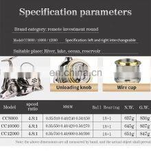 Offshore Sea Carp Fishing Reel Metal Spool Boat Carretilha Pesca Fishing Spining Reel thumbnail-4