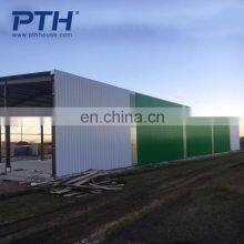 Low Cost Prefab House Steel Structure Warehouse in South America