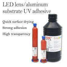 LED Lens Aluminum Substrate UV Adhesive Strong Adhesion LED Backlight Lens UV Adhesive LED Light Strip Electronic Sealing UV Adhesive thumbnail-5