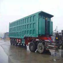 Heavy Duty Dump Semi-trailer Export Semi-trailer Iron Ore Powder Transport Vehicle thumbnail-5