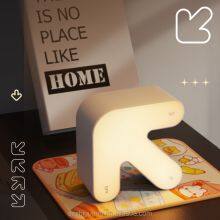 Creative Room Decor Reverse Arrow LED Night Light DIY Sticker 7 Colors Changing Dimming Lamp Room Decor Lights thumbnail-4