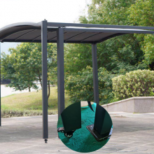 Big Size Portable Outdoor Garage Tent Boat Shelter Extensionable Garden Canopy Powder Coated Carport Canopy Outdoor Garden Use thumbnail-3