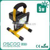 2014 Hot Now, Rechargeable Flood Light 5W so Convenient Led Floodlight Emergency Lamp From OSCAR LED