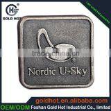 New Product Promotional Custom Size Metal Car Sticker thumbnail-4