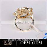 Hot Sell New Goods 925 Sterling Silver 14k Gold Ring thumbnail-2