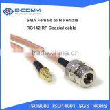 Bulk Buy From China RF Coaxial Cable N to SMA Connector N Female to SMA Female Jack RG142 Pigtail Cable 15cm