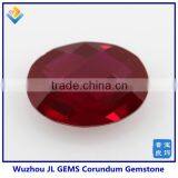 Fashion Oval Synthetic Corundum Ruby Price 5# thumbnail-4