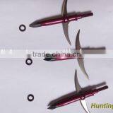 2 Blade Broadheads 100Grain Hunting Arrowhead And Broadheads For Compound Bow And Arrow Hunting thumbnail-5