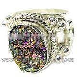 Titanium Druzy Rings thumbnail-1