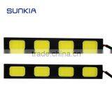2015 New Products 100% Waterproof Auto 4 Led Cob Led Drl for Cars Trucks thumbnail-1