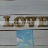 Antique Wood Sample Reference DIY Letter for Promotion