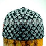 Wholesale Custom Flat Brim Spandex Cottot Flex Fit Hats thumbnail-4
