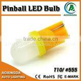 Long Lifespan T10 #555 Pinball Led Globes for Pinball Game Machine