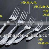 Elegant Design Stainless Steel Fork in Mirror, Sand or Gold Polish