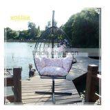High Quality Outdoor Garden Swing Hanging Egg Basket Chairs thumbnail-4