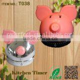 China Supplier Plastic ABS Pig Shape Countdown Timer