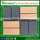 Composite Decking Tile for Balcony With Waterproof and Mositure-proof Wpc Decking Floor