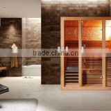 Gorgeous cedar sauna room