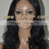 Hot Beauty 20" #1 Jet Black, Regular Wave, Peruvian hair Full Lace Wig