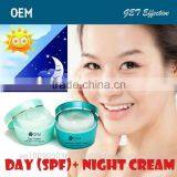 OEM face cream, DAY cream with Sheep placenta extract, collagen, vitamins C, E and Hyaluronic Acid